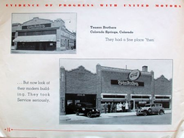 United Motors "Gasstation and Automotive Service" 1936 Accessoirebrochure (5004)